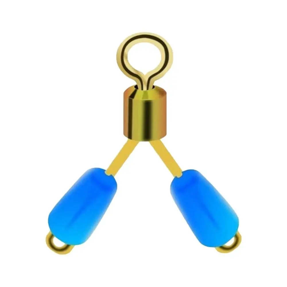 Device Sub-line Quick Splitter Fishing Quick Hook Splitter Anti Winding Anti-winding Double Hooks Contactor Flexible Portable Fishing Swivel Tying Tool Fishing Line Swivel Tying Tool