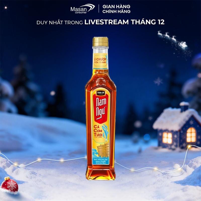Nước mắm Nam Ngư Cá Cơm Tươi chai thủy tinh chai 500ml