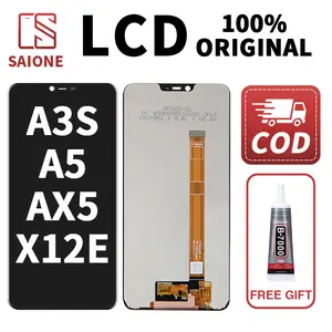 【ORIGINAL 100%】LCD A3S / A5 /  C1 /（cph1803）/ AX5 / A12E FULL SET TOUCHSCREEN LAYAR HD ORIGINAL 100%