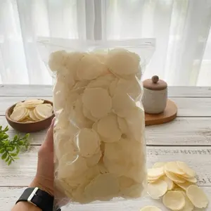 EMPING MELINJO MENTAH 1 KG UKURAN SP KECIL SUPER TIPIS PUTIH