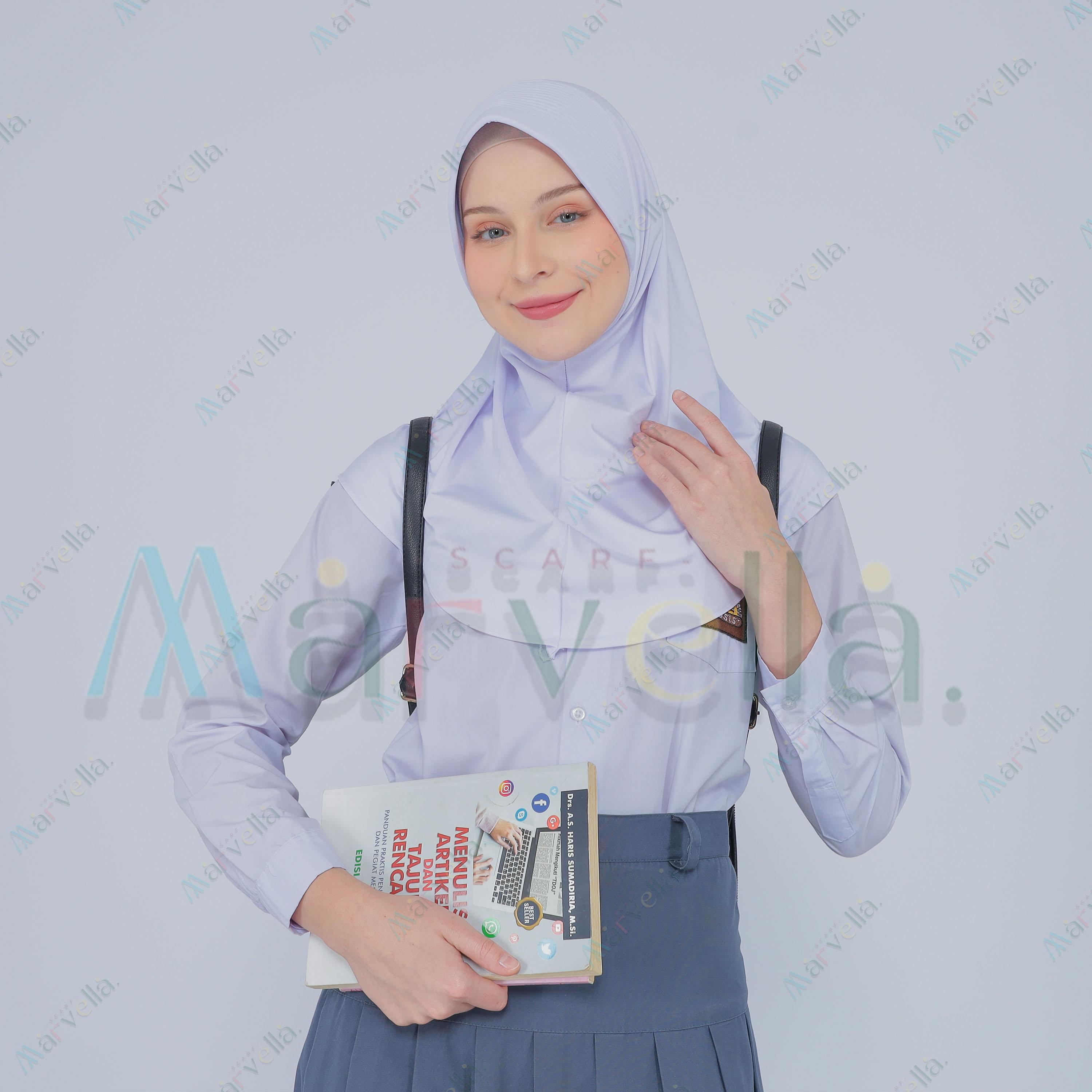 Kerudung Sport Pet Tebal M // Jilbab Bergo Sport // Hijab Sport Instan // Jilbab Sporty Olah Raga Terbaru // Kerudung Sekolah