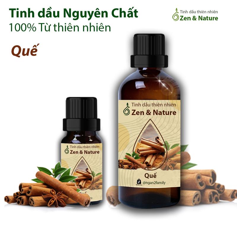  Tinh dầu Quế nguyên chất. Thơm phòng khử khuẩn xua đuổi côn trùng thư thái giảm căng thẳng. 
