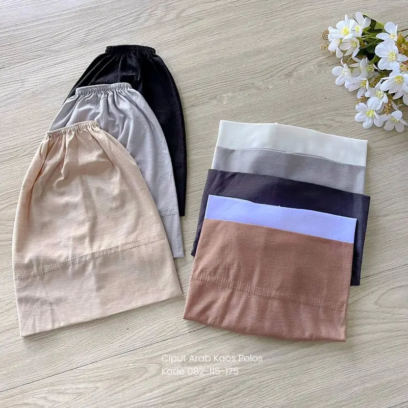 Ciput Arab Kaos Premium Inner Basic Dalaman Jilbab 6