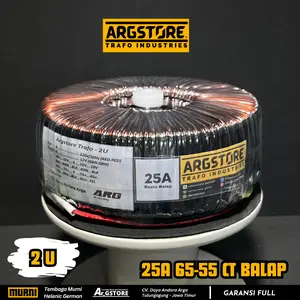 Trafo toroid donat 25A 65V CT Spesifikasi Balap