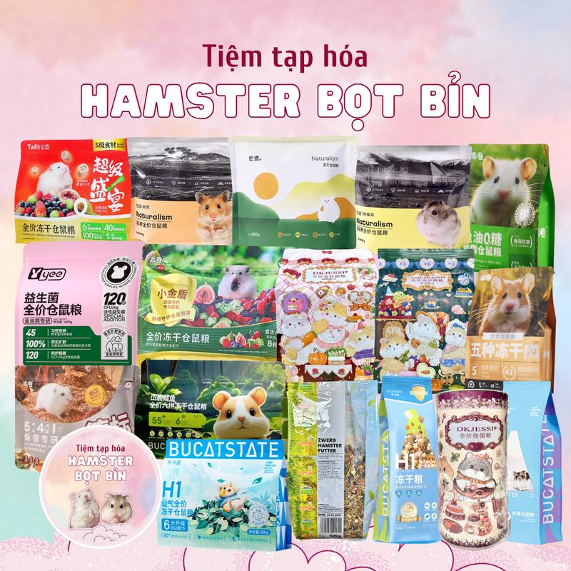 Thức ăn chiết hãng Getzoo DK Jessi Tafit H1 H2 Bucatstate Yee GJGJO thức ăn cho hamster 100g