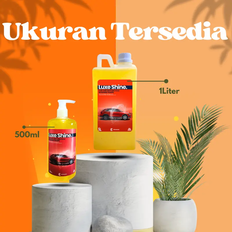 Luxe Shine / Sabun cuci motor dan Mobil untuk kilau sempurna! 4