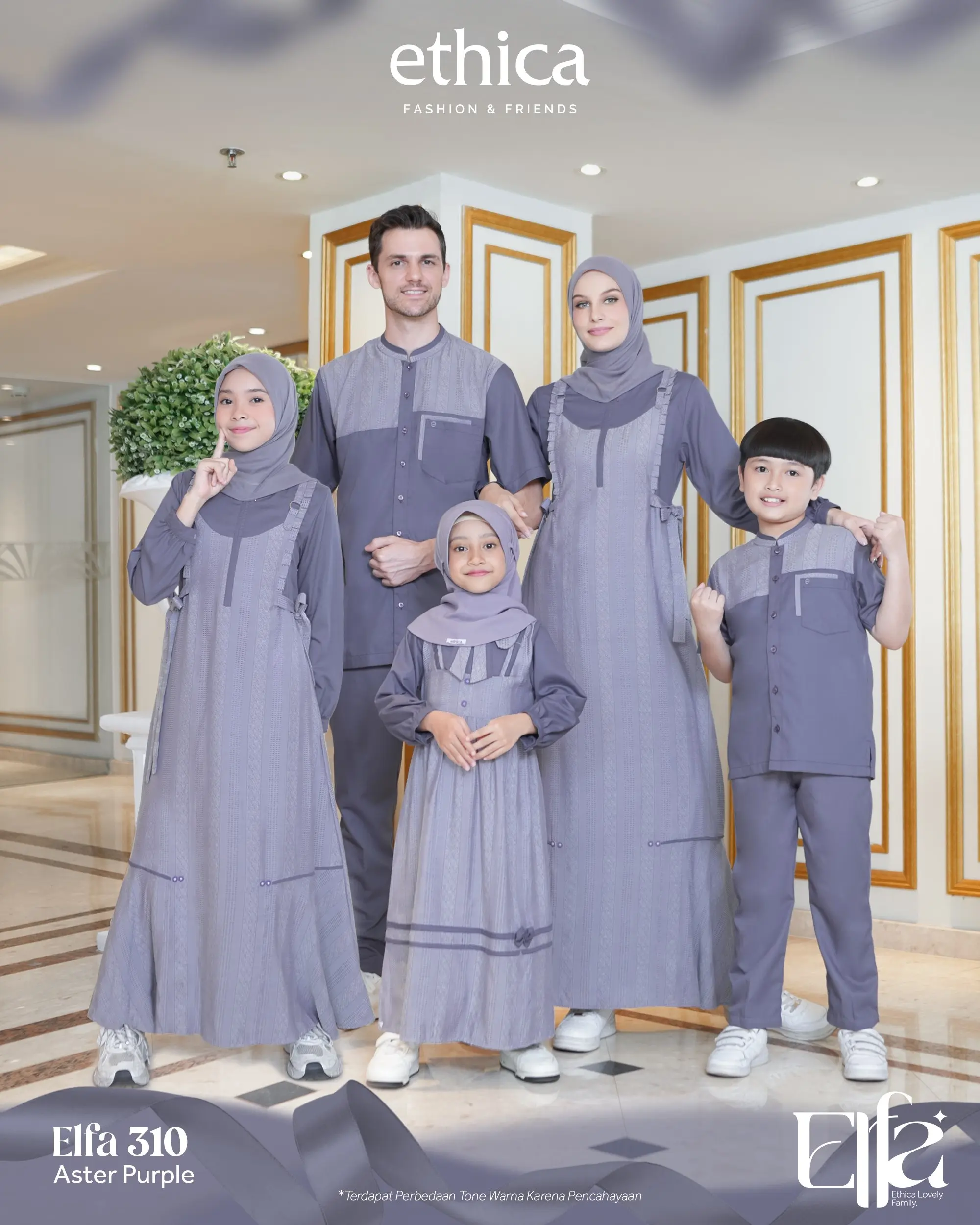 Jual Sarimbit Ethica Elfa 310 Aster Purple Ayumi 538 Ayumi Kids 49 Kahfi Kids 261 Kahfi 361 Ready