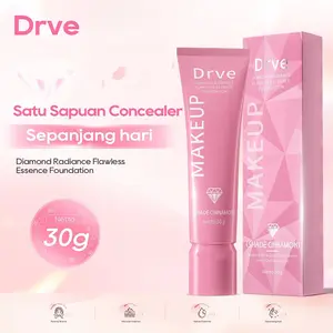 Drve DIAMOND RADIANCE FLAWLESS ESSENCE FOUNDATION | PERFECT COVER WATERPROOF DENGAN KANDUNGAN SKINCARE MENCEGAH KEKUSAMAN DAN KULIT KERING MENCIPTAKAN WAJAH GLOWING TAHAN LAMA SEPANJANG HARI