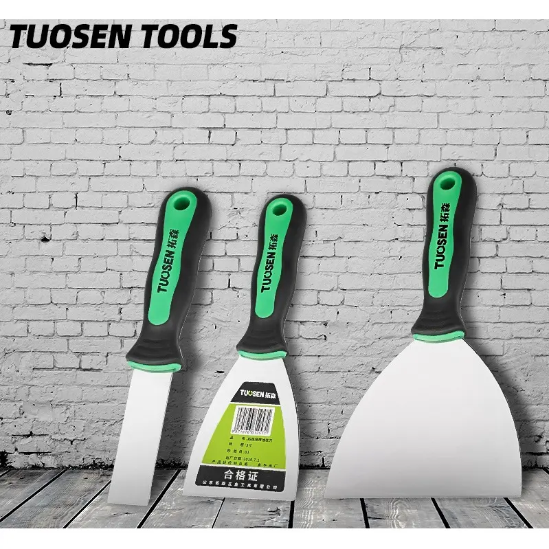 Tuosen Stainless Steel Putty Knife Wall Scraper