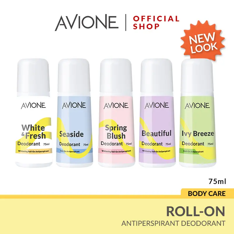 Avione Roll-On Deodorant 75 ml Mengurangi Bau Badan 0