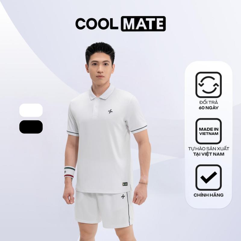Áo Polo nam Pickleball Exdry thoáng khí - Drop 2 - Coolmate