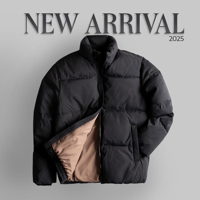  Áo Khoác phao Nam URBAN Menswear Giữ Ấm Cực Tốt Cản Gió Không Bám Bụi Chịu Nhiệt Tốt trần bông Phom Dáng Trẻ Trung Lịch Sự NO.1504 