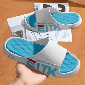 Sandal Pria untuk Dalam Rumah Kamar Mandi Model Baru 2025 Cocok untuk Penggunaan Luar Rumah Anti Slip Anti Bau slider