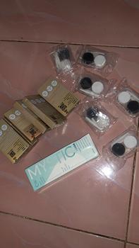 Product Review of [ Beli 6 GRATIS 13 ] Mysticeyes Softlens Mata 14.0mm-14.5mm (NORMAL) Paket kombinasi :6 Pasang Softlens +Air Pencuci Softlens 120ML+ 6Casing Gratis from T**a S**l 0