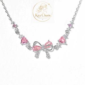 Vòng Tay Nơ Cho Nữ Phong Cách Hàn Quốc Nhật Bản, Trang Sức Nhẹ Nhàng Tinh Tế, Không Bay Màu Chống Nước, Quà Tặng Bạn Gái