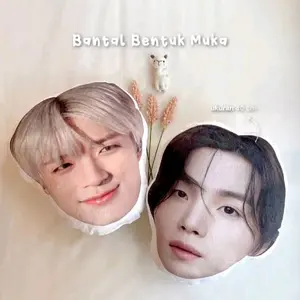 Bantal Muka / Bantal Kepala / Bantal Face Lucu