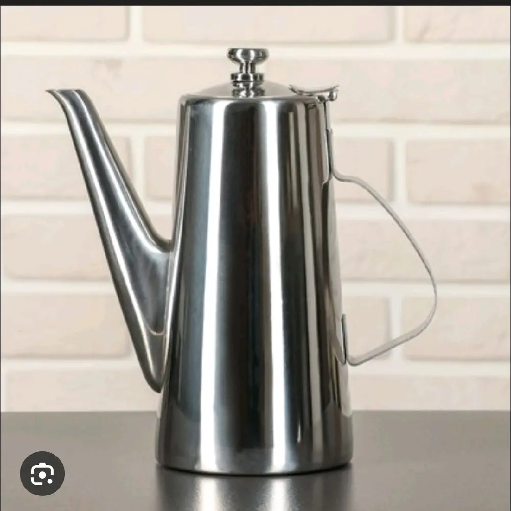 teko teh dan kopi stainless steel 2 liter | teko thai tea | cold watter kettle | Coffee