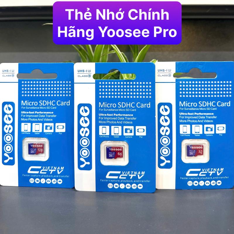 Thẻ nhớ Chuyên Dụng camera Yoosee 64GB/ 32GB class 10 U3 tốc độ cao, hàng chính hãng