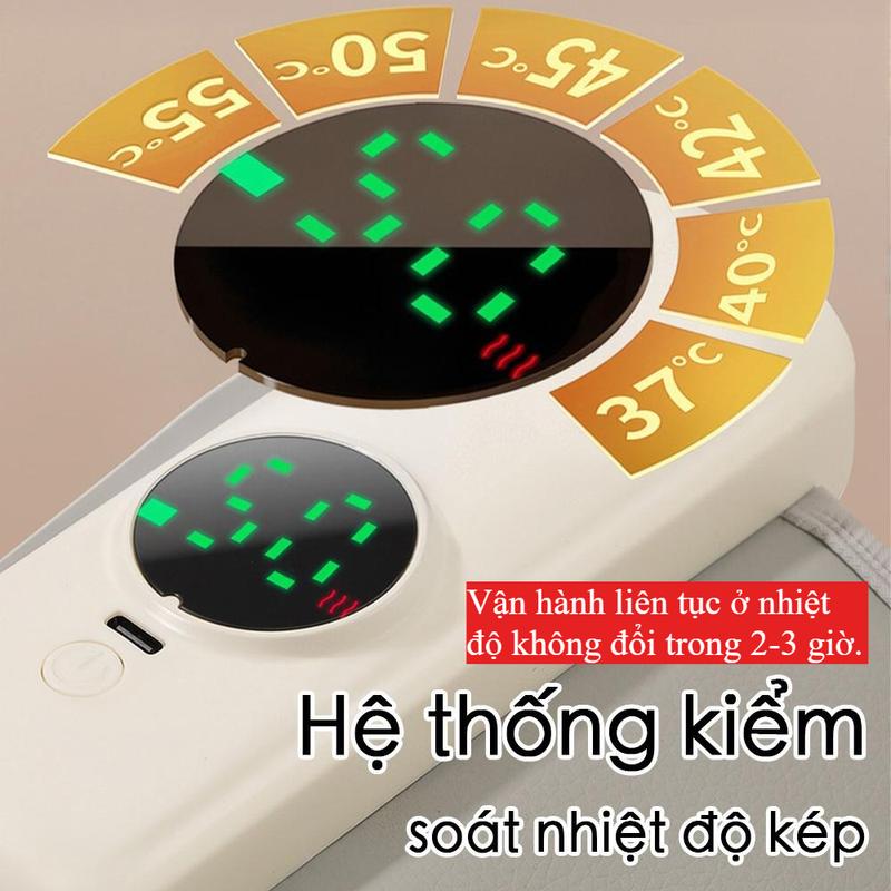 Máy hâm bình sữa em bé thông minh di động sạc USB mới có chế độ điều chỉnh…