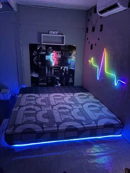 Product Review of Lampu Neon Flex Running RGB 3 Meter Remote Led Strip Bluetooth USB Kamar Tidur Hias lampu  running aesthetic from F**r 0