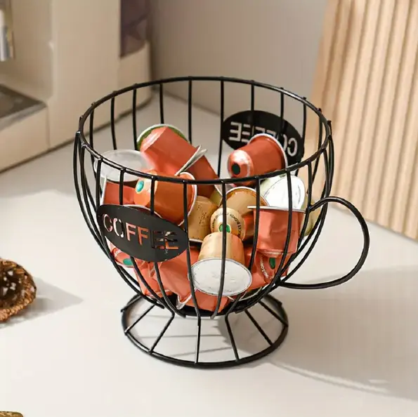 MutiaraMall | Tempat Penyimpanan Kapsul Kopi | Kopi Capsule Storage Rack | 20cm 15cm 14cm