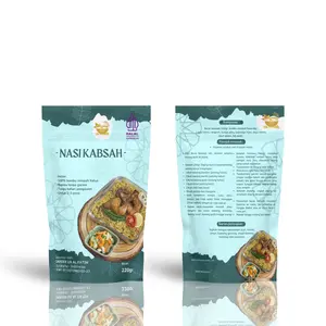 NASI KABSAH instan menu praktis keluarga kabsah beras basmati 200gr + bumbu rempah briyani halus 8gr Rice