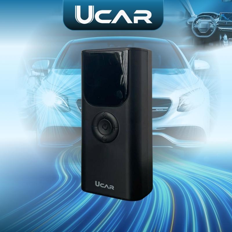  Bơm Lốp xe máy Không Dây UCAR P02 – Bơm Lốp Ô Tô Xe Máy Xe Đạp Mạnh Mẽ Tự Động Ngắt Sạc Nhanh USB 