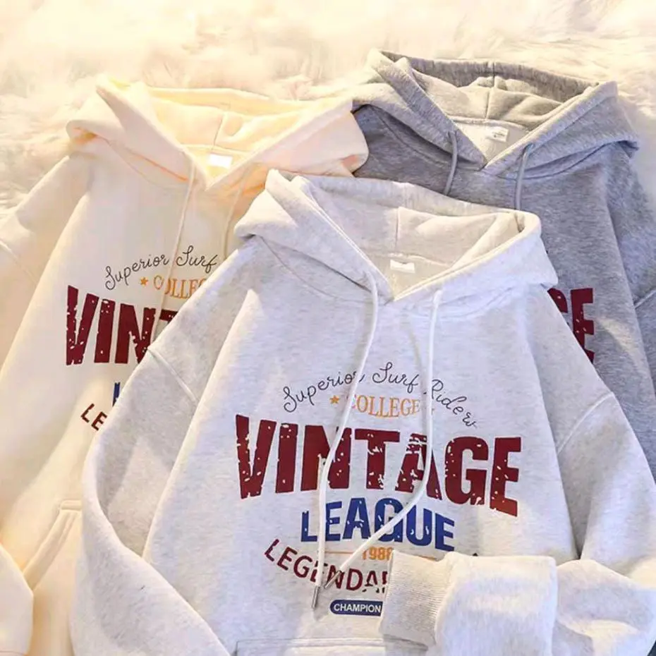 S-6XL Hoodie Pria Wanita Bigsize Sweater Oversize  Korean Style Jumbo Harajuku Style Unisex Zipper Fleece Distro Tebal Crewneck jaket murah bomber vintage Logo Panjang Topi Keren Lembut Nyaman Varsity motor sporty Baju