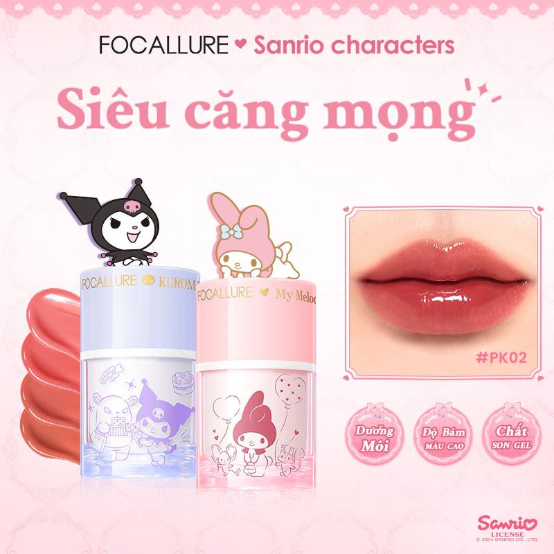 Son Dưỡng Môi Thạch Đầy Đặn FOCALLURE X Sanrio # DressUpSlay Pro