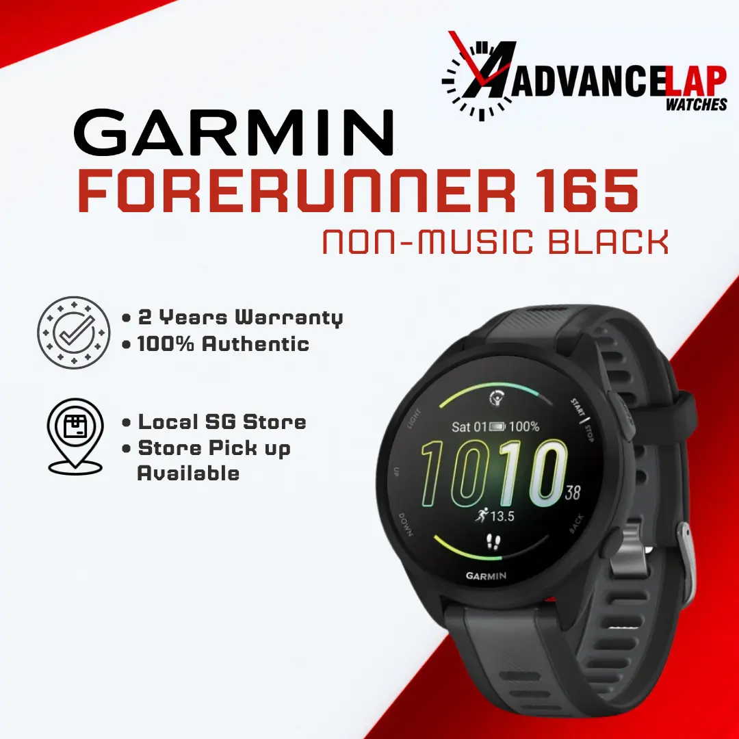 Garmin Forerunner 165 Black / Slate Gray