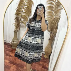 NEW-Daster Payung Ld 110 Bahan Rayon Santung Muat Sampai BB 75kg