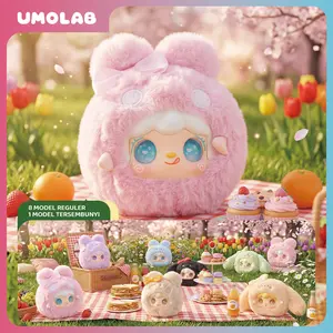Yooki V11 Bunny Boo / Si Kelinci Gemes Series｜Blind Box Gantungan Boneka Super Gemes｜Aksesori Tas Gemes & Unik｜Vinyl Face Plush Doll｜Boneka Fluffy｜Present｜Kado Hadiah Lucu By UMOLAB