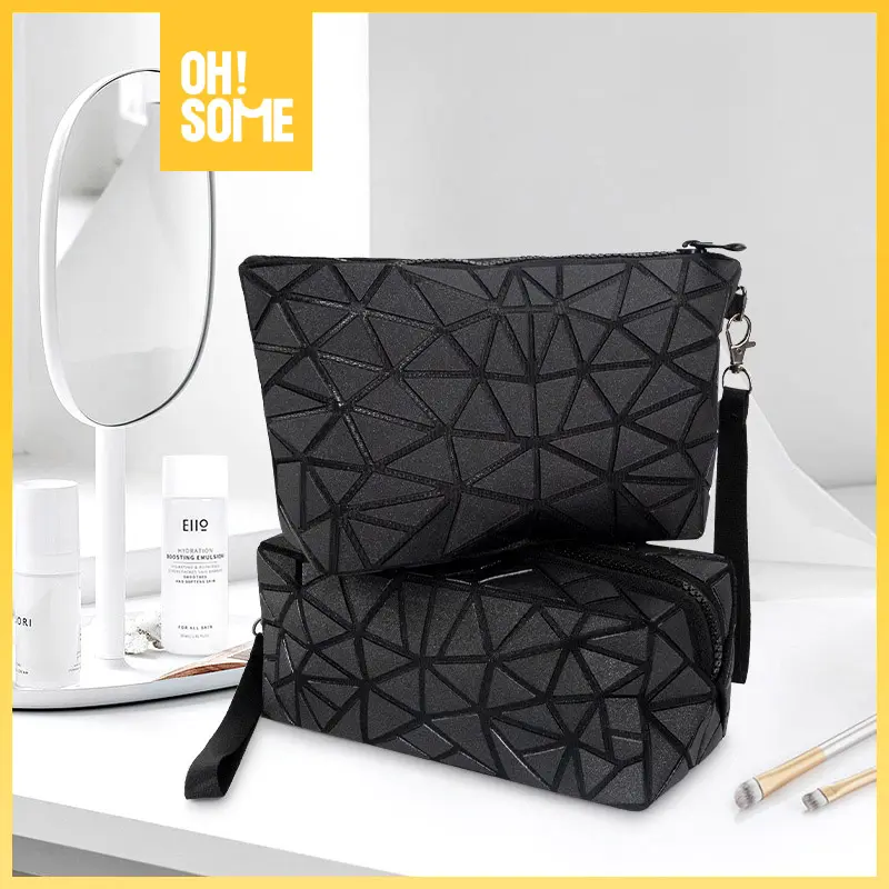 OHSOME - La motti Diamond / Rectangular Diamond Cosmetic Bag Black 0