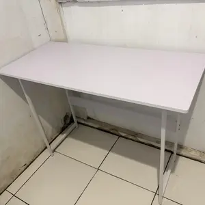 FUFU Meja Belajar Aesthetic Meja Kantor Minimalis Meja Komputer Multifungsi Meja Kerja Premium untuk Kantor Rumahan & Ruang Belajar