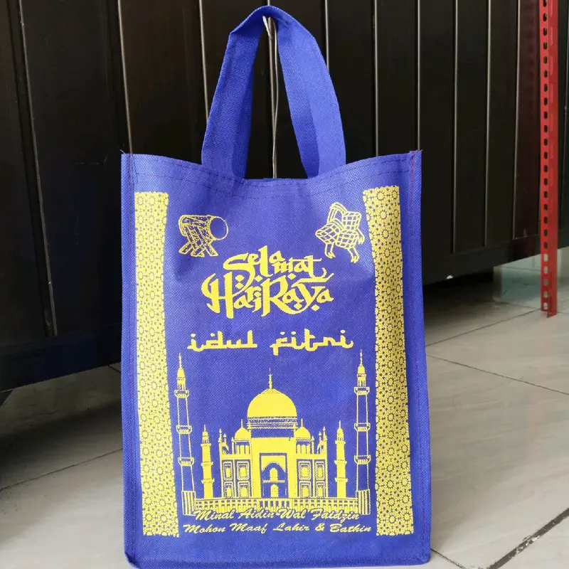 [12PCS]HANDBAG LEBARAN BISA DIGUNAKAN UNTUK HAJATAN,TAMU UNDANGAN DLL. UKURAN 25*30*10. 2