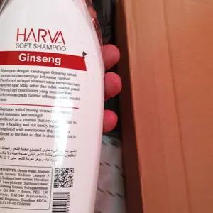 HARVA Shampoo Ginseng Soft & Smooth 600ML | Haircare 2in1 Shampoo Conditioner Anti Rontok Menutrisi Rambut Menguatkan Akar Rambut Halus Lembut Sehat