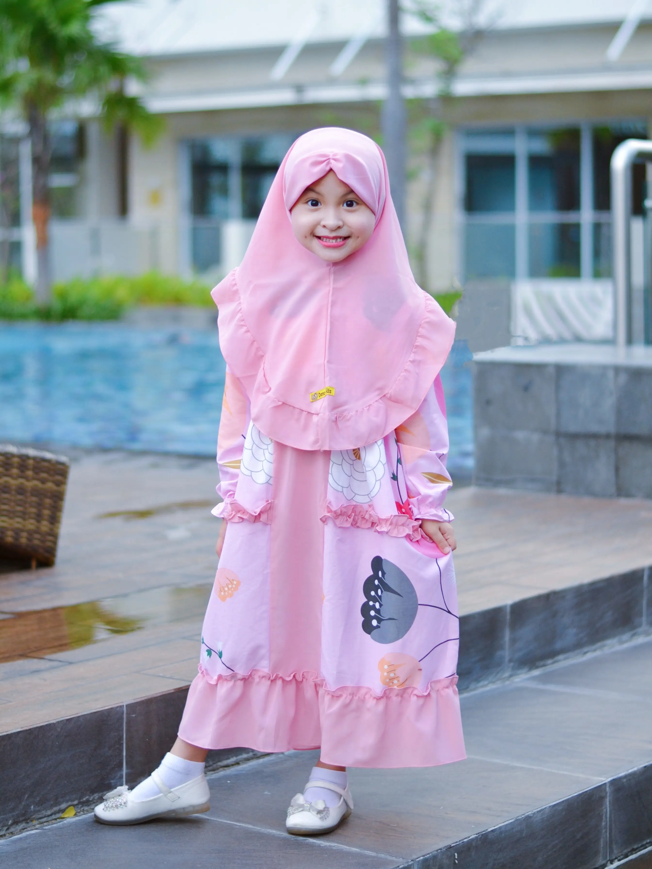 Gamis Lebaran 2025 Model Gamis terbaru Gamis Anak Perempuan