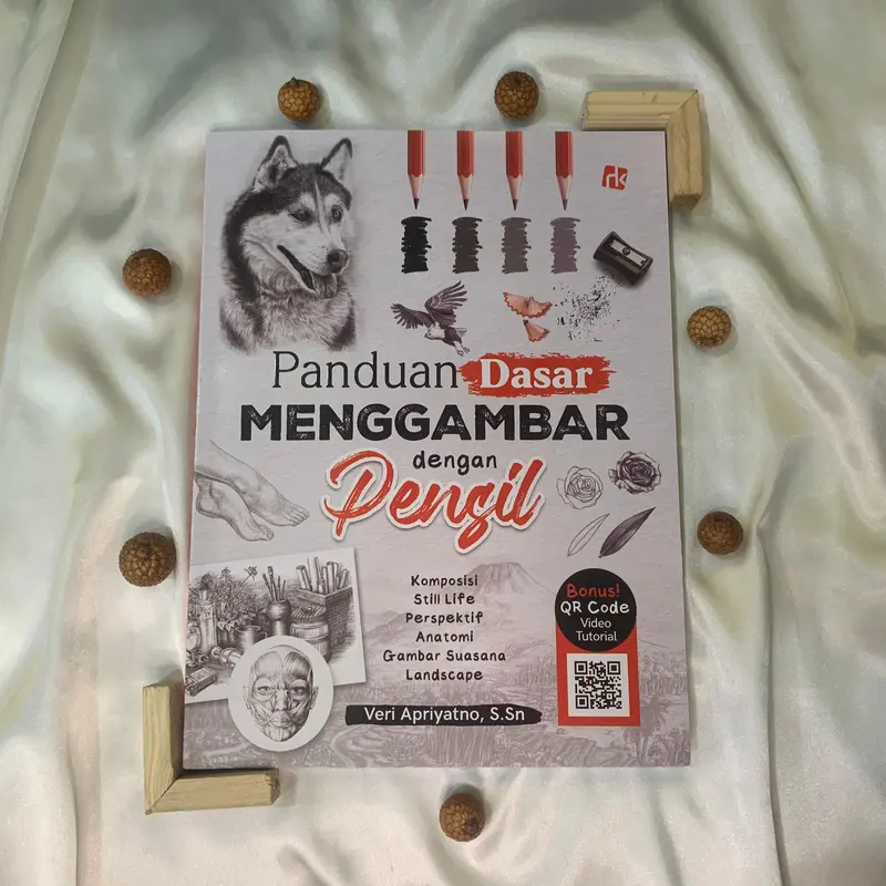 Buku Mewarnai - Panduan Dasar Menggambar Dengan Pensil - Veri Apriyatno, S.Sn - Ruang Kata -Bukukaluku Books 4