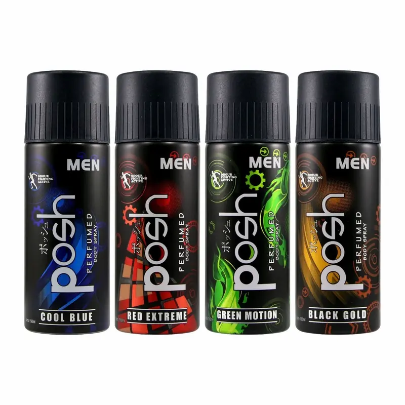 POSH MEN Perfume Body Spray 150ml BPOM ORIGINAL Minyak Wangi Pria Men  BROWN LEGACY