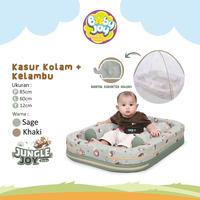 Gambar Baby Joy Kasur Bayi Kolam Dan Kelambu Jungle Joy Series BJK4023 - Khaki dari Dialogue Group Store Kota Bandung 1 Tokopedia