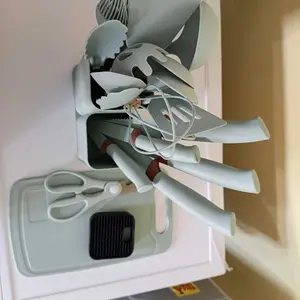 PV88 Spatula Silikon 19pcs Kitchen Set + Pisau Talenan Silicone FREE WADAH