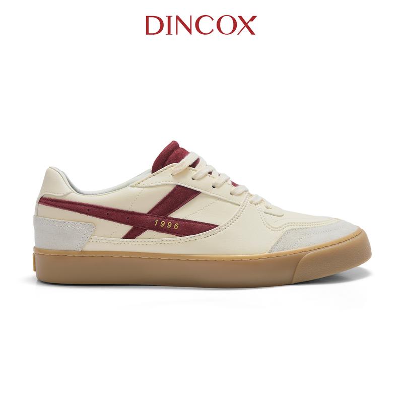 Giày Da Sneaker Nam Nữ  DC39 BERRY SODA DINCOX Shoes Đế Bằng - Microfiber Leather