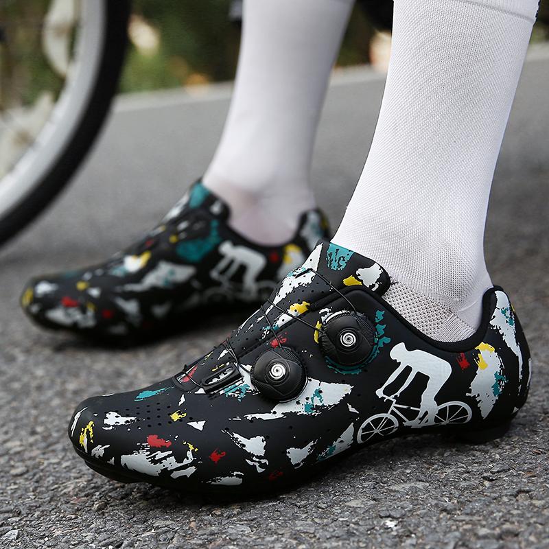 Product Introduction of Ultralight Self-Locking Pro Men's Cycling Shoes Road Bike Triathlon Shoes Bicycle Lock Sneakers 26