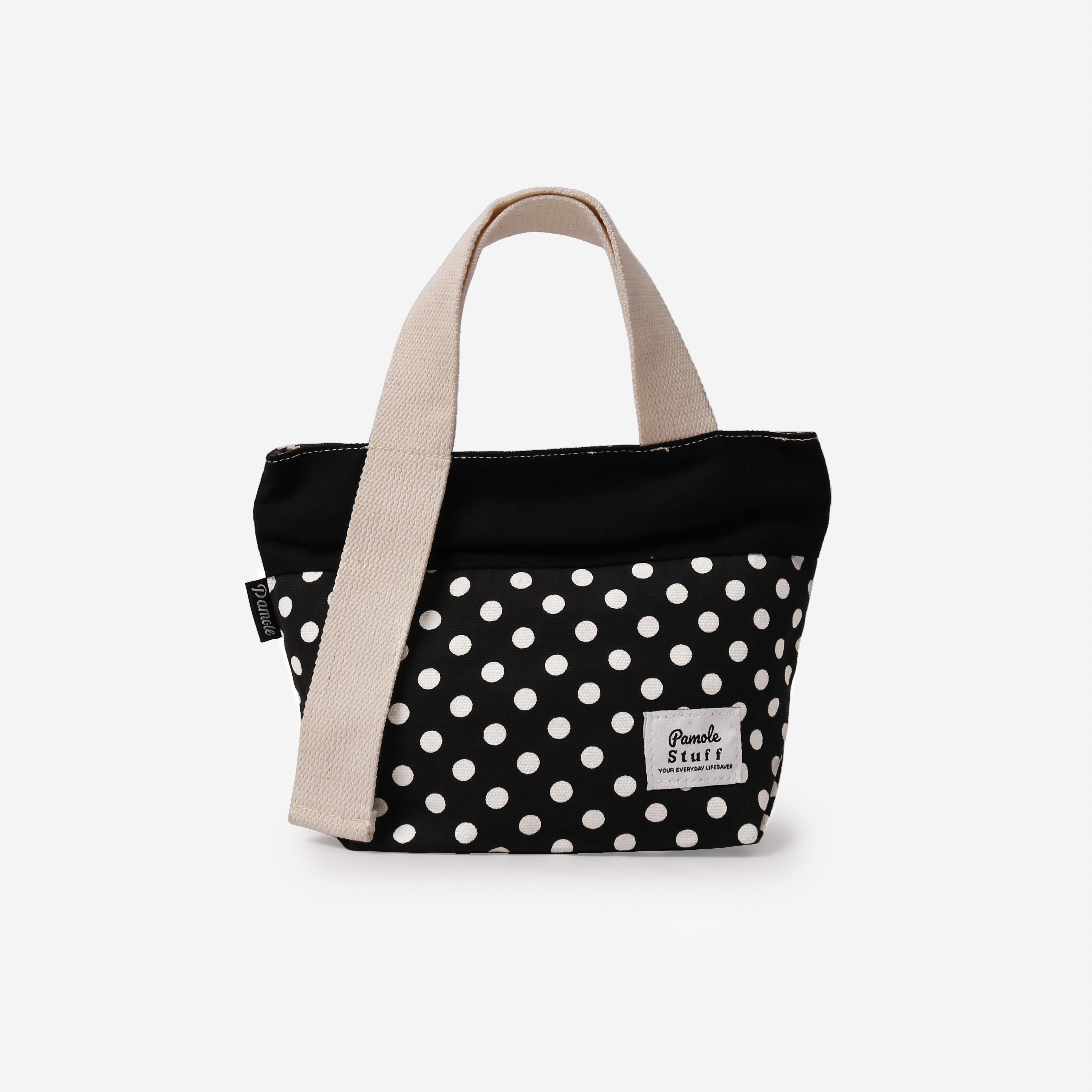 Pamolestuff Pouch Travelling Mini Totebag Bahan Kanvas - Nola Series