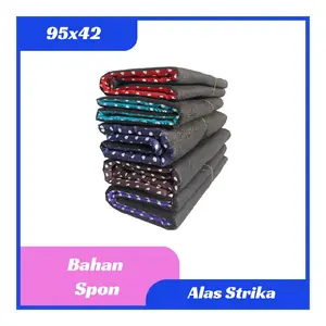 Alas Gosok Strika Tebal Tidak Lengket Bahan Premium