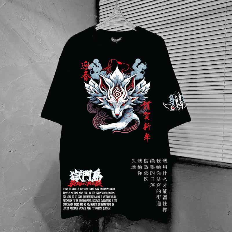 Kaos Fashion Unise Pria dan Wanita Muda dengan oversize clothing tshirt Retro Lembut 3