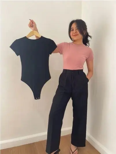 VAV - ZIYA TOP BODYSUIT KNIT / ATASAN WANITA -PN 2