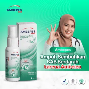Minyak Herbal AMBEPES VCO Oil untuk mengatasi BAB berdarah dan Perawatan peradangan ambeien