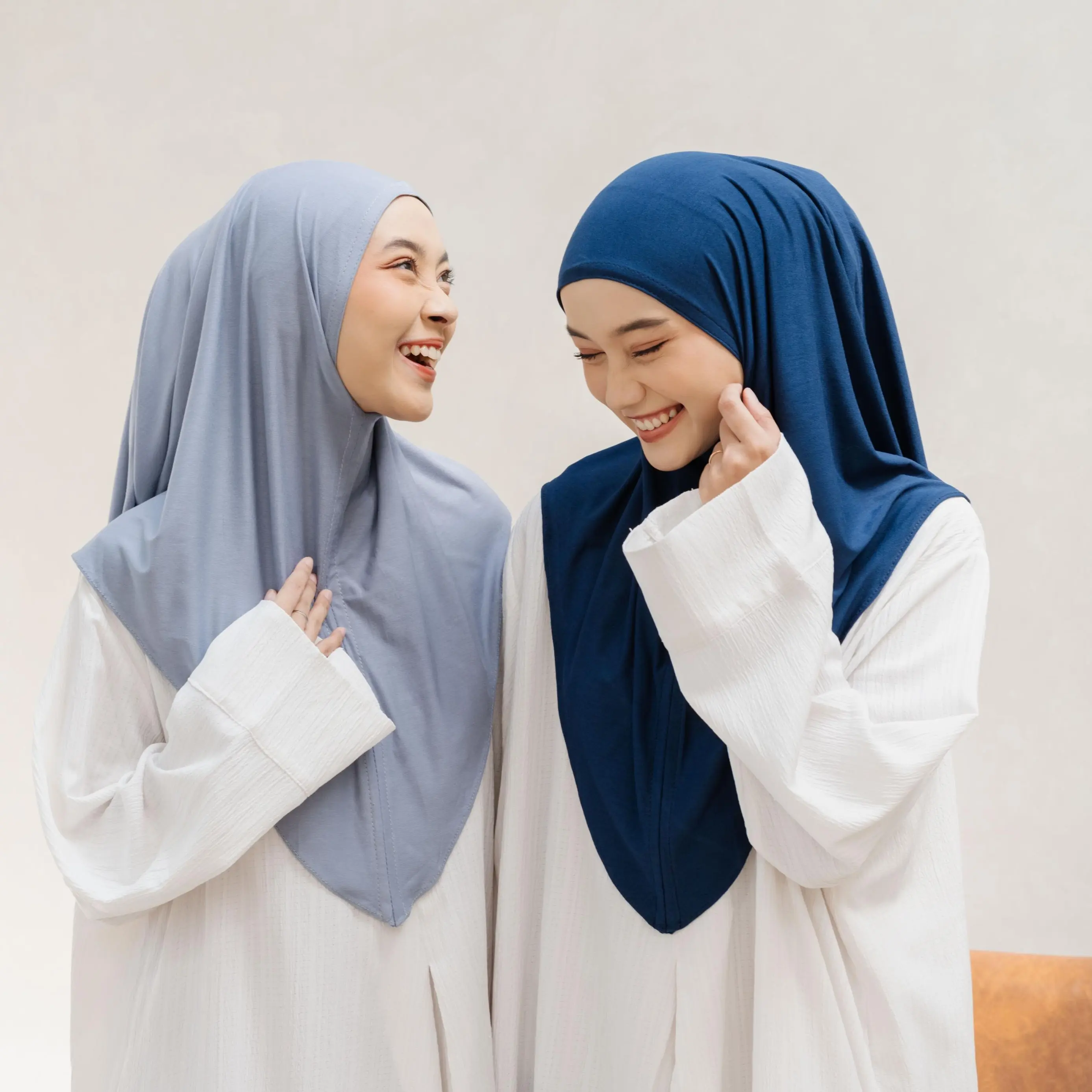 Ayasha Hijab - Naia Instan Kaos Rayon Jilbab Khimar Langsung Tanpa Peniti