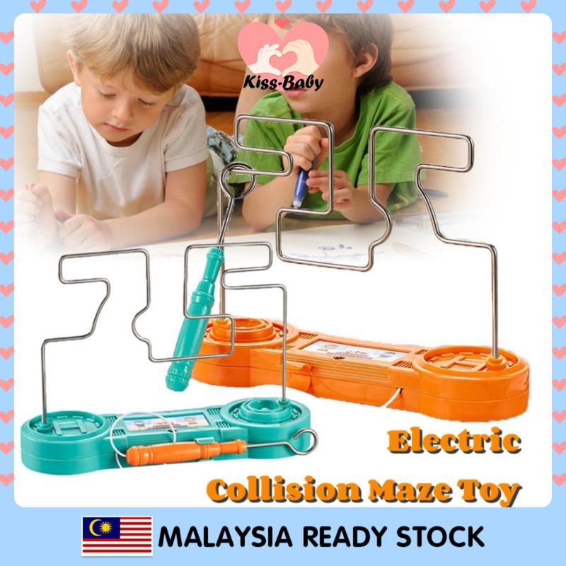 Don't Buzz the Wire Game Test Hand Buzzer Electric Maze Toy KidsBump ...